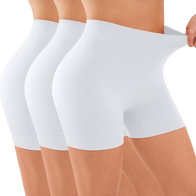 Detalle de YADIFEN Radlerhose Damen – sehr kurze Anti-Scheuer-Shorts als Unterhose unter Kleid & Rock