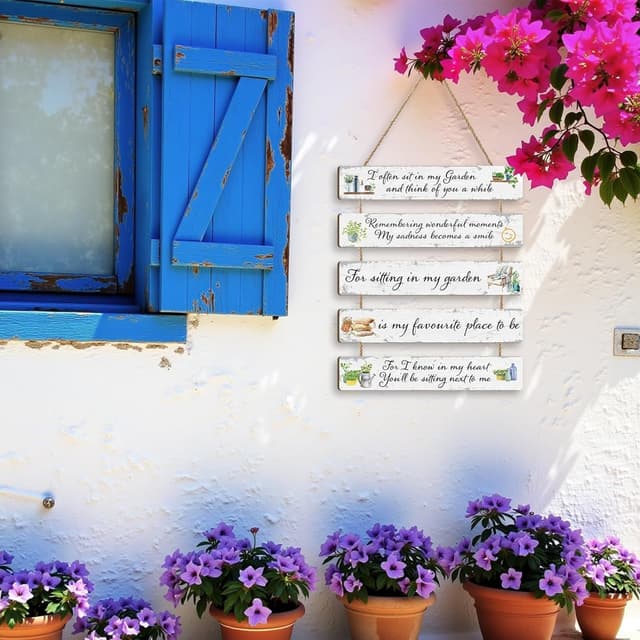 Detalle 1 de HPNIUB Funny Garden Sign 5 pack