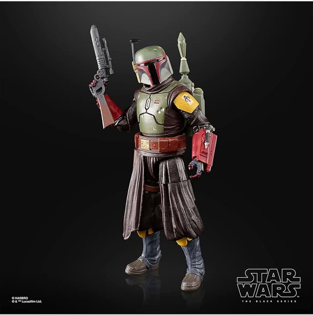 Detalle de Star Wars The Black Series Boba Fett (Thronsaal) – 15 cm Sammelfigur von Hasbro (The Book of Boba Fett)