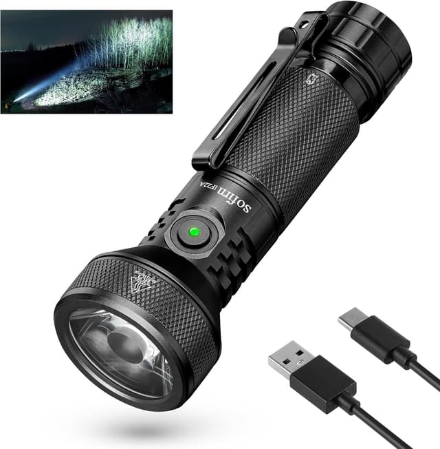 Detalle de Sofirn Lampe de Poche Rechargeable 697 M IF22A (Type-C) – 6 modes, IPX8