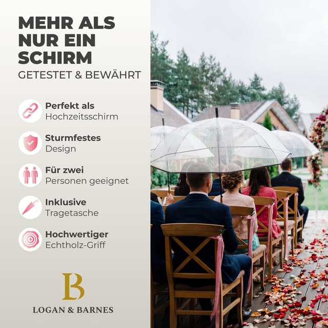 Thumbnail 6 de LOGAN & BARNES CARDIFF Regenschirm Ø120 cm ☂