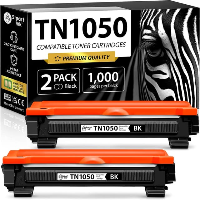 Detalle de Smart Ink TN1050 Cartuccia toner compatibile 2 pezzi 🖨