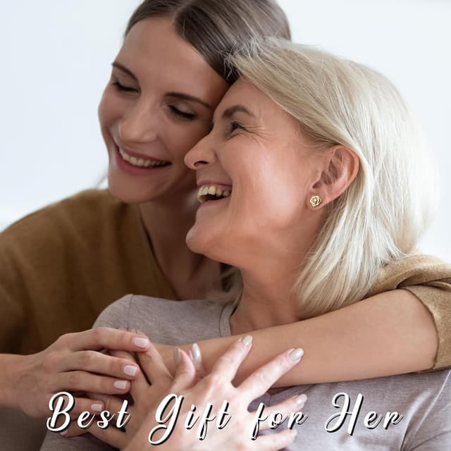 Detalle de JeweBella Kleine Rosen Ohrstecker aus Sterlingsilber 925 mit 5A+ Zirkonia