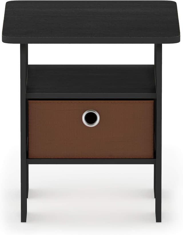 Detalle 2 de Furinno Andrey tavolino comodino 1 cassetto