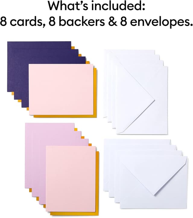 Thumbnail 2 de Cricut Cartes à pan coupé Pastel Cutaway 8 pcs