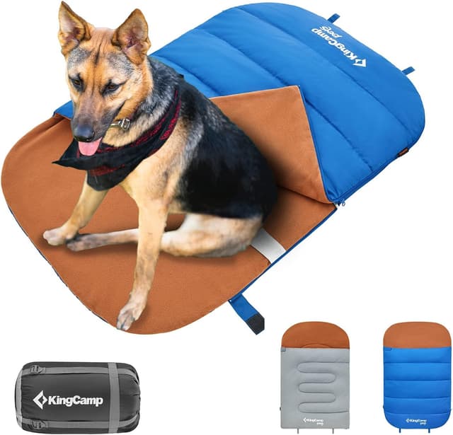 Detalle de KingCamp Sac de couchage imperméable pour chien 110 x 70 cm