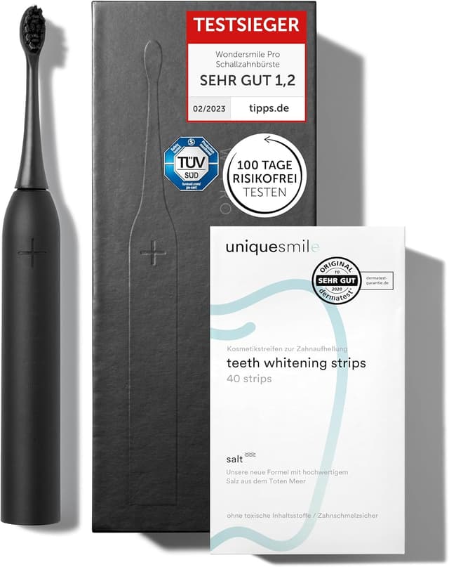 Thumbnail 6 de Uniquesmile Zahnaufhellung Whitening Strips 40 Stück 🦷