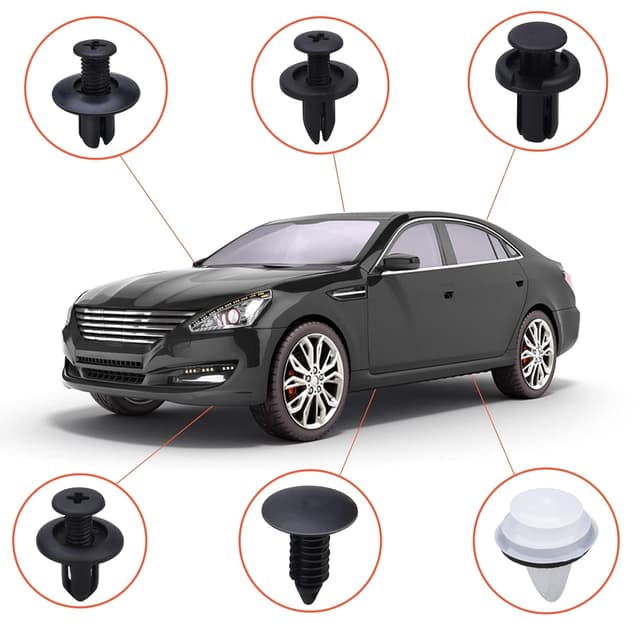 Thumbnail 5 de 140 Stück Auto Befestigung Clips Set