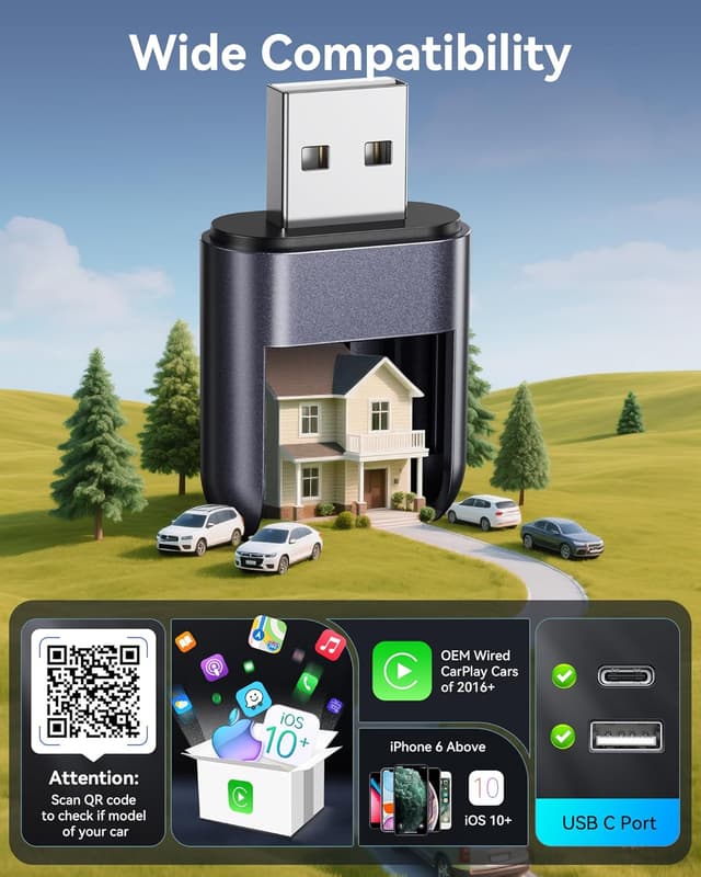 Thumbnail 4 de Burnt Sugar Wireless CarPlay Adapter 2025