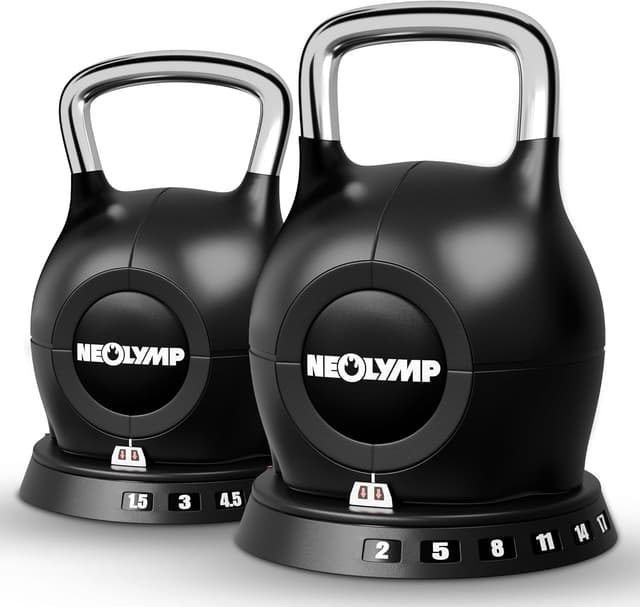Detalle de NEOLYMP verstellbare Kettlebell Set 2-20 kg