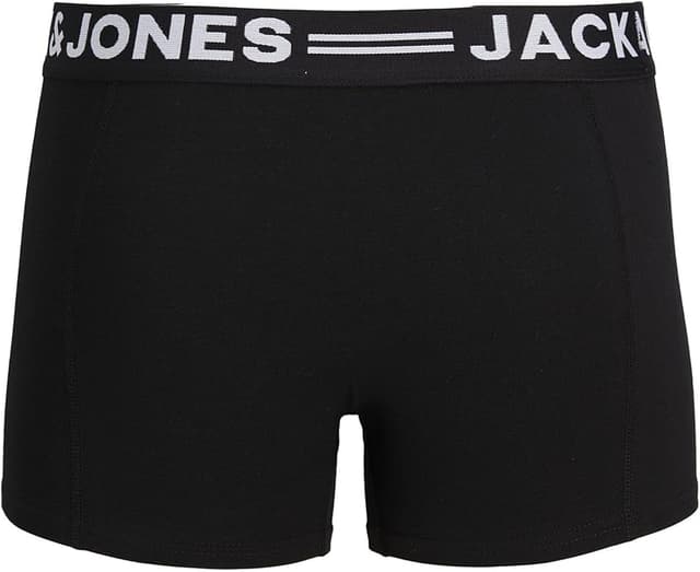 Detalle 2 de JACK & JONES Boxer Cintura - 3 Pack Negro XL