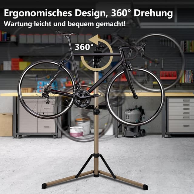 Detalle 2 de Fahrrad Montageständer 50 kg bis 160 cm