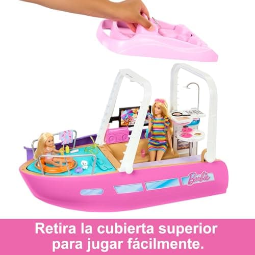 Thumbnail 3 de Mattel HJV37 Barbie Dream Boat, barco para muñecas