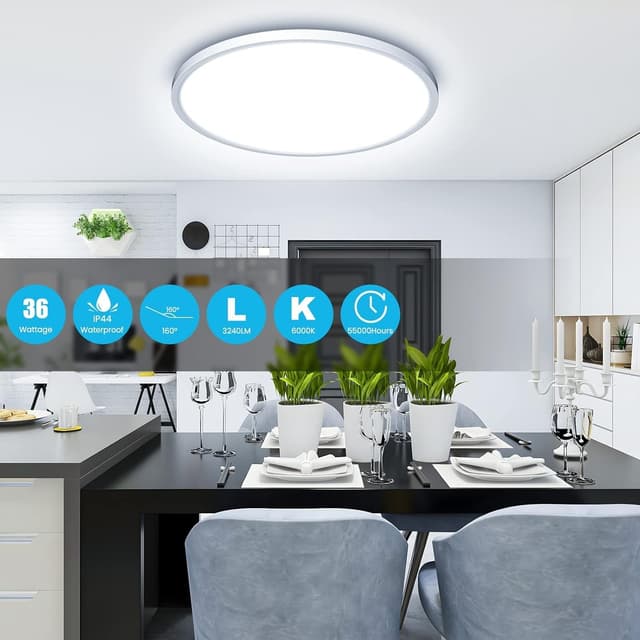 Thumbnail 1 de EASY EAGLE Plafón LED 36W