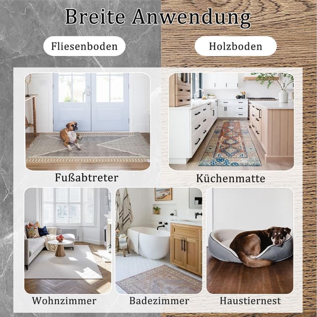 Thumbnail 5 de FuKuEn Teppich Antirutschunterlage 10x10 cm