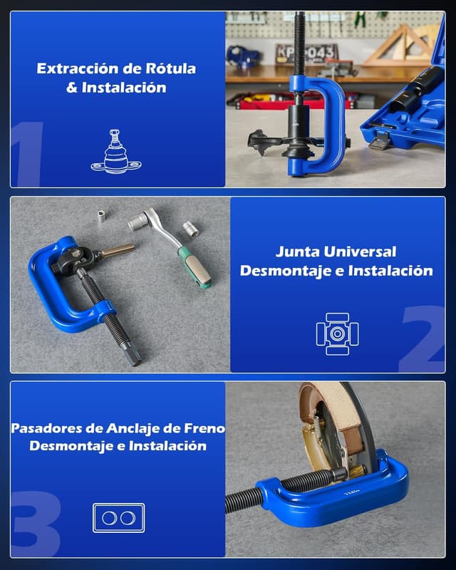 Thumbnail 3 de Orion Motor Tech prensa de rótula 21 piezas