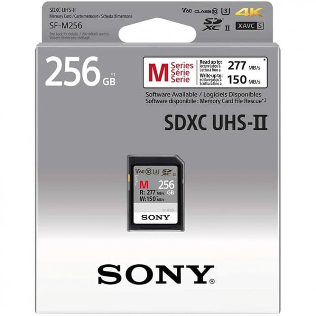 Thumbnail 2 de Sony SF-M256/T2 256 GB SDXC UHS-II