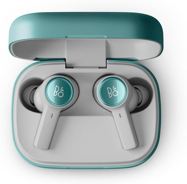 Detalle de Bang & Olufsen Beoplay Eleven kabellose Bluetooth In-Ear-Kopfhörer mit Noise-Cancelling (Eucalyptus Grün)