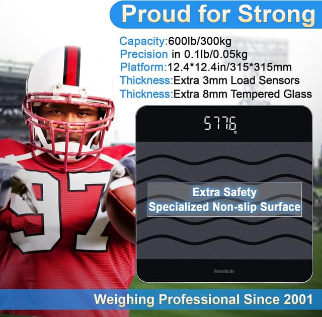 Thumbnail 1 de Homebuds 300kg Balance pèse-personne 300 kg 📏