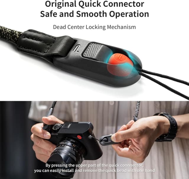 Detalle de PGYTECH Air tracolla per fotocamera 100–140 cm