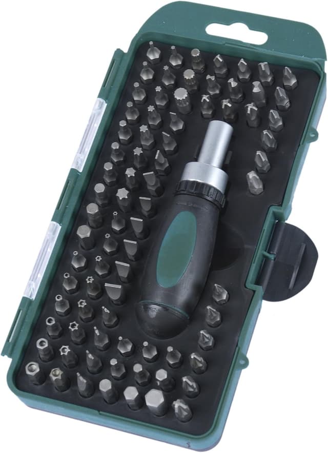 Detalle de Brüder Mannesmann Werkzeuge M29891 : set tournevis et embouts 79 pièces