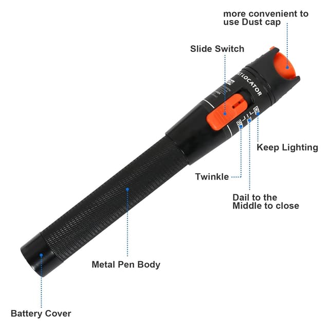 Thumbnail 6 de Osairous Localizzatore di Guasto Visivo 10mW