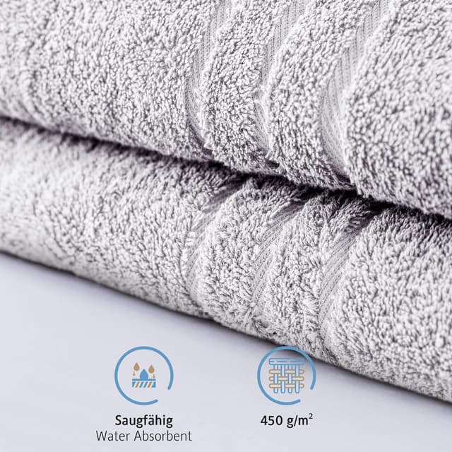 Thumbnail 3 de Serviette de sauna Komfortec 100 x 200 cm ⚙