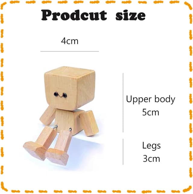 Thumbnail 3 de Wackelfigur Auto Holzfiguren