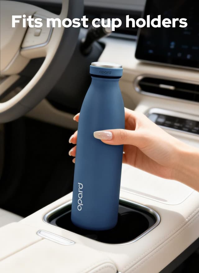 Detalle 2 de Insulated water bottle 500ml, 36hrs cold