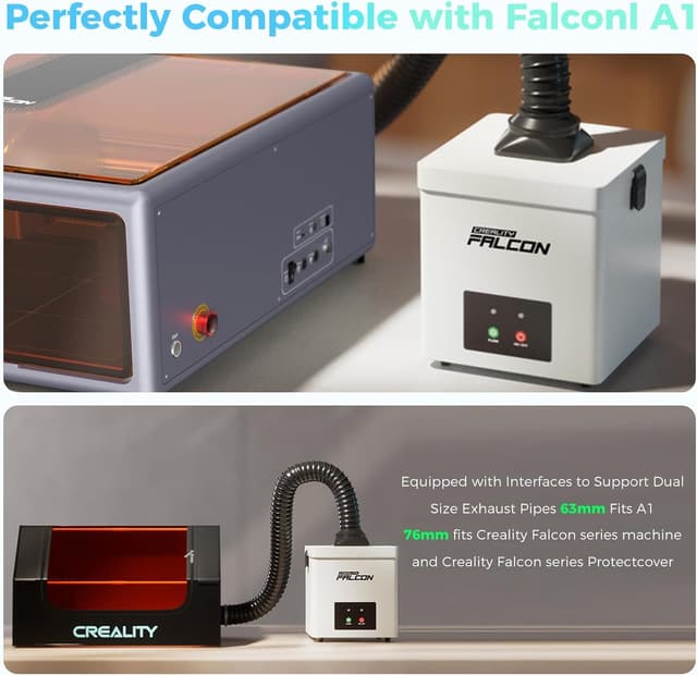 Thumbnail 1 de Creality Falcon A1 10W engraving machine