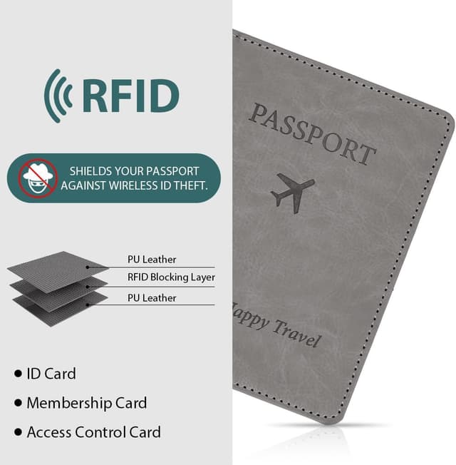 Thumbnail 3 de OFFCUP Passport Holder Cover RFID