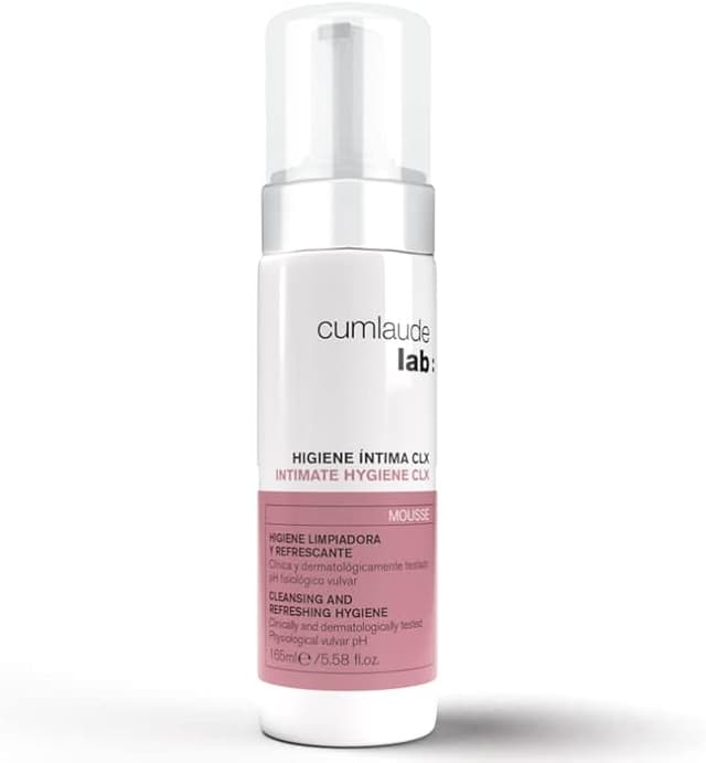 Detalle de Cumlaude Lab CLX Mousse Espuma Íntima Higienizante 💧 165 ml