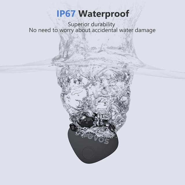 Thumbnail 6 de ATUVOS 2026 Dual-System Air Tracker Tags (4-Pack) for Apple Find My & Google Find Hub, Bluetooth Lost Alerts