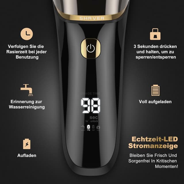 Thumbnail 4 de Folienrasierer Herren 2-in-1 Elektrorasierer