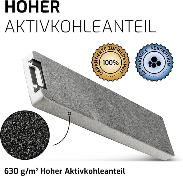 Thumbnail 4 de A&M Aktivkohlefilter DKF 13-1 476,5 mm