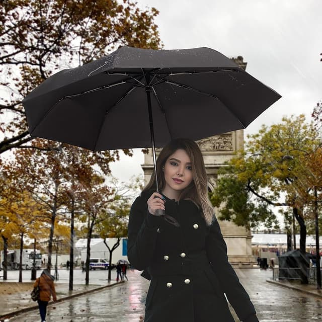 Thumbnail 4 de SYNHOK Compact Travel Folding Umbrella — windproof umbrella ☂