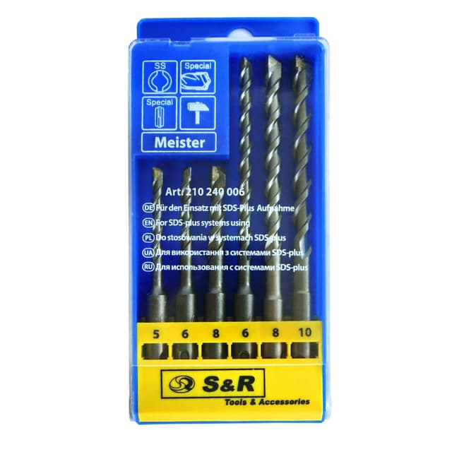 Thumbnail 6 de S&R 12 Forets à béton 110/160 mm