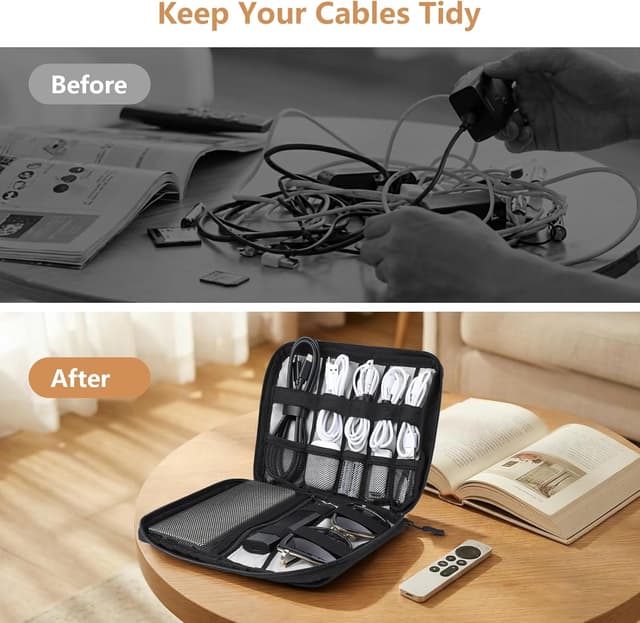 Thumbnail 4 de OTraki Organizer Cavi Da Viaggio 25x18x3 cm