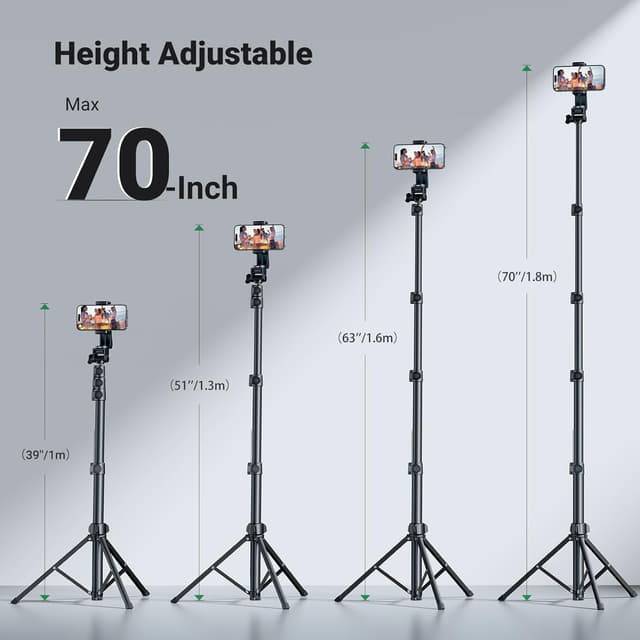 Thumbnail 2 de UGREEN iPhone Tripod Stand 1.8m