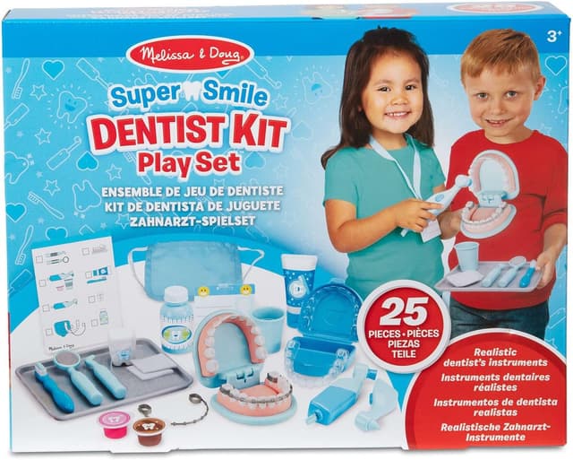 Thumbnail 6 de Melissa & Doug Super Smile Zahnarzt Spielset 26-teilig