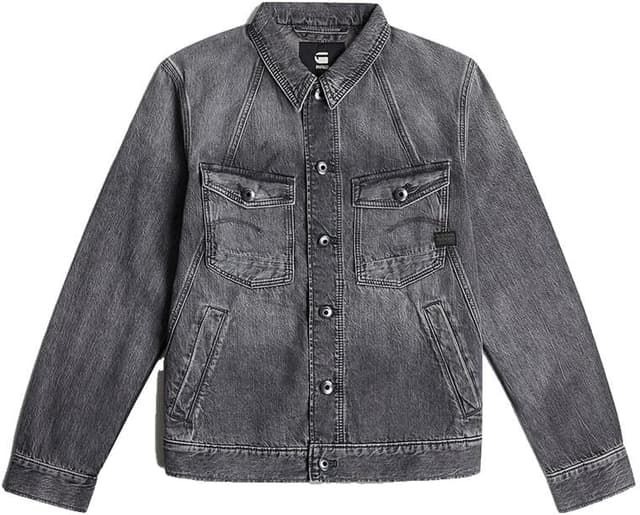 Detalle 2 de G-STAR Herren A-Line Slim Jacket (grau)