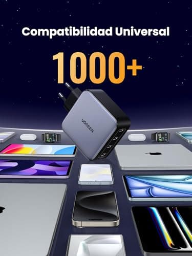 Thumbnail 8 de UGREEN Nexode 100W Cargador USB-C ⚡ para MacBook, iPhone, Galaxy