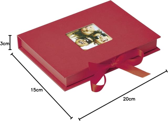 Detalle de Walther Design Fun FB-112-R : boîtes de rangement design pour photos 10x15 cm