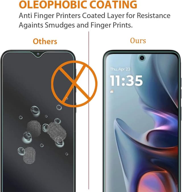 Detalle 2 de Pellicola vetro temperato 9H+ per Moto E15