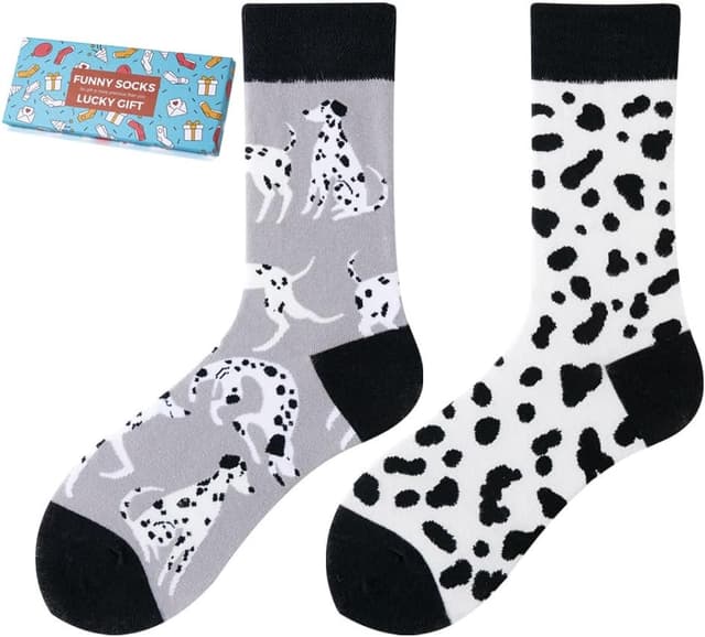 Imagen de NxnChc Lustige Socken Unisex Dalmatiner en OfertitasTOP