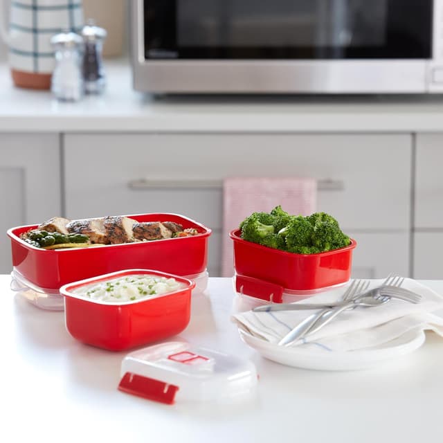 Thumbnail 6 de Sistema Heat & Eat récipients micro-ondes 3 🍱