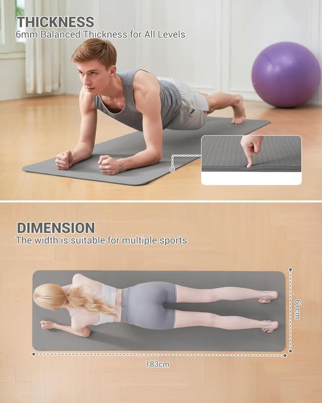 Thumbnail 1 de Good Nite Yoga Mat 183 x 61 cm