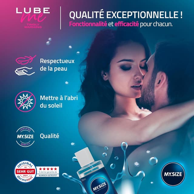 Thumbnail 4 de MY.SIZE Lube Me Premium 100 ml lubrifiant chauffant
