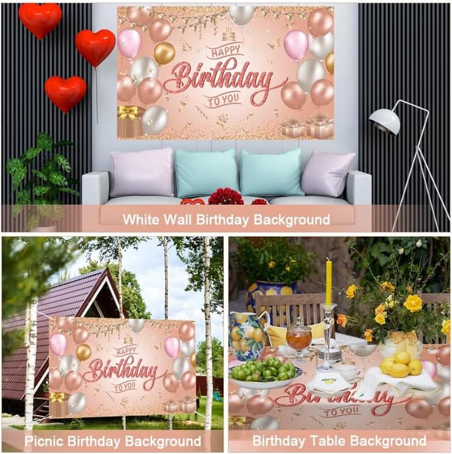 Thumbnail 3 de OSDUE Toile de Fond Ballon 1,8 x 1,1 m 🎈