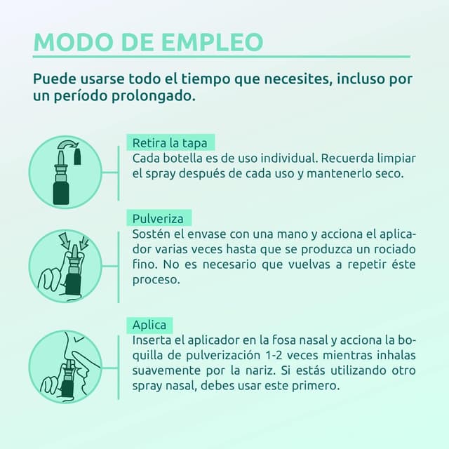 Detalle de Care+ Spray nasal 20 ml, hidratante y descongestivo 馃憙